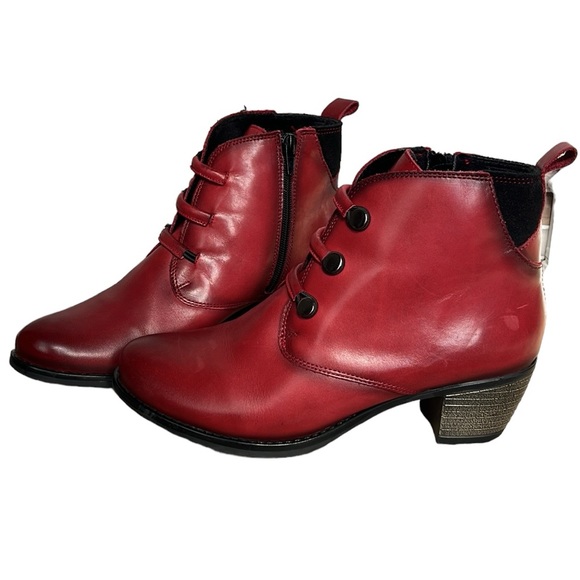 Eric Michael leather booties - Picture 1 of 11